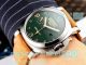 High Quality Replica Panerai Luminor GMT Green Dial Orange Leather Strap Watch (5)_th.jpg